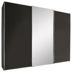 Schwebet&uuml;renschrank in Anthrazit