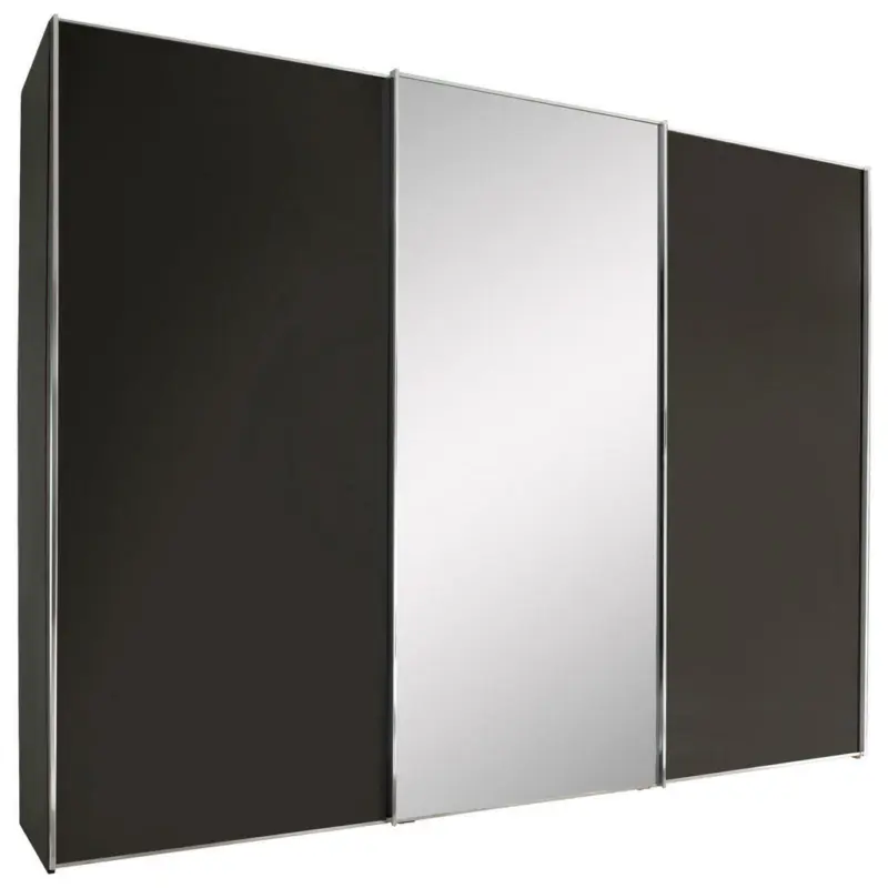 Schwebet&uuml;renschrank in Anthrazit