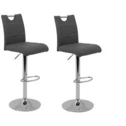 Barhocker-Set in Grau