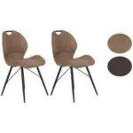 XXXLutz Lauterach - Ihr Möbelhaus bei Bregenz Stuhl-Set 2 Stück in Stahl Mikrofaser