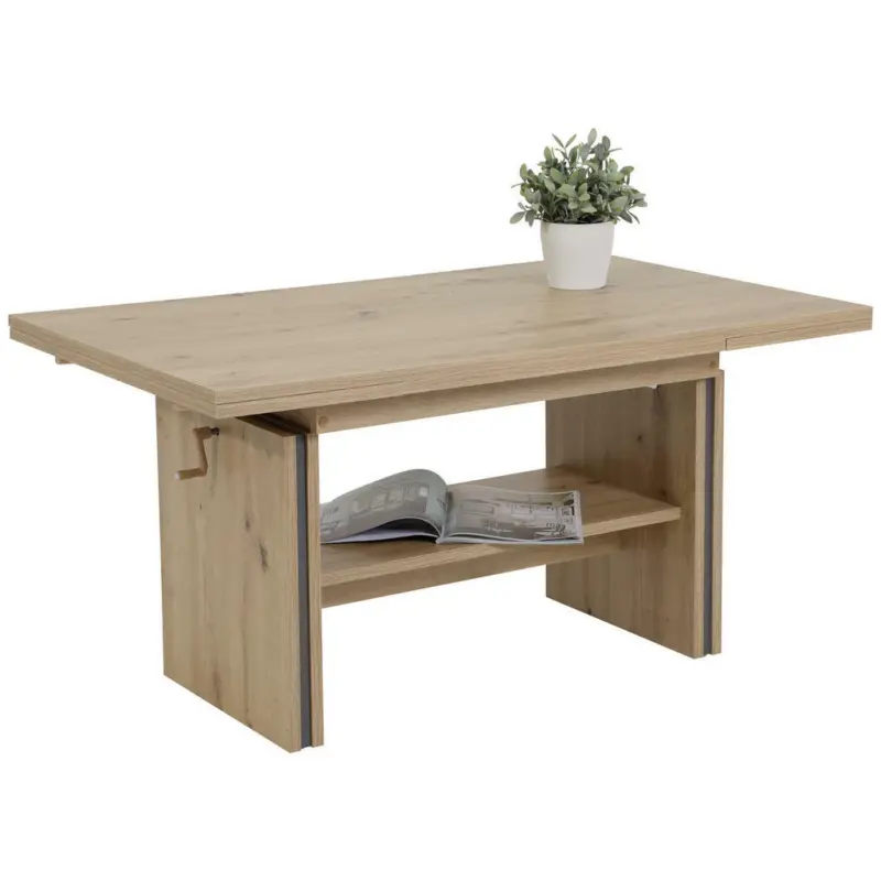 Couchtisch in Holzwerkstoff 110-165/67/56-66 cm