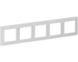 Rahmen Legrand Valena Life 5-fach ultraweiß (VAL754005)