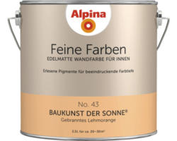 Alpina Feine Farben konservierungsmittelfrei Baukunst der Sonne 2,5 L