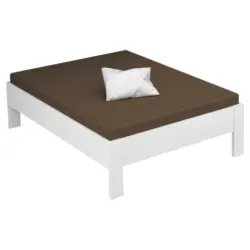 Bettrahmen 140/200 cm in Weiß