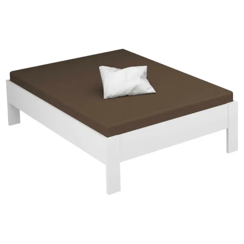 Bettrahmen 140/200 cm in Weiß