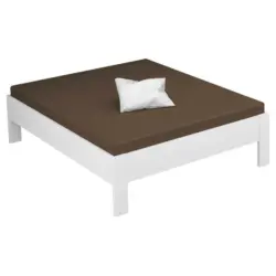 Bettrahmen 160/200 cm in Weiß