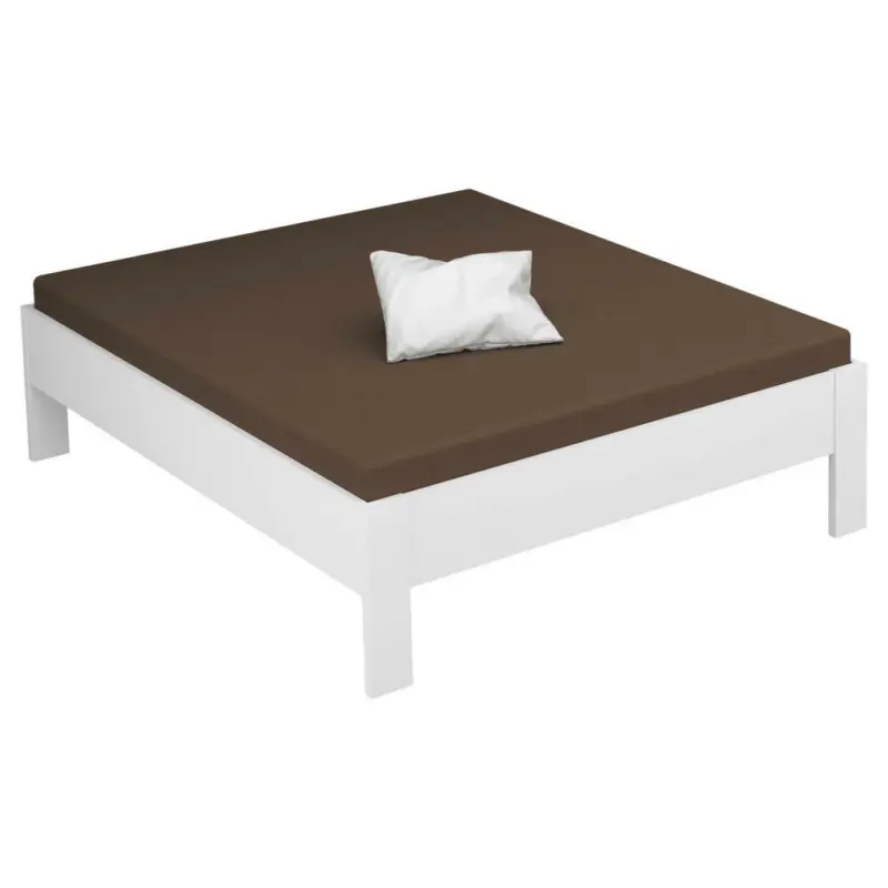 Bettrahmen 160/200 cm in Weiß