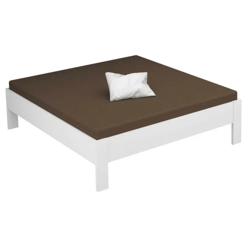 Bettrahmen 180/200 cm in Weiß