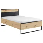 XXXLutz Lauterach - Ihr Möbelhaus bei Bregenz Bett 120/200 cm in Anthrazit, Eichefarben