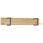 XXXLutz Lauterach - Ihr Möbelhaus bei Bregenz Wandboard in 120/19,2/19,5 cm Schwarz, Eichefarben