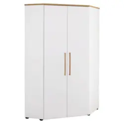 Eckkleiderschrank 101,9/206/125,9 cm