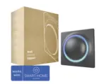 Hornbach Fibaro Dimmer Walli mit Repeaterfunktion bestehender Beleuchtung schwarz - Kompatibel mit SMART HOME by hornbach
