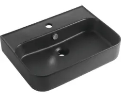 Waschtisch Jungborn Nienna 55x41 cm schwarz matt
