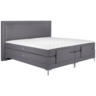 Boxspringbett 160/200 cm in Grau