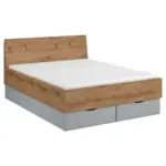 XXXLutz Lauterach - Ihr Möbelhaus bei Bregenz Bett 140/200 cm in Grau, Eichefarben