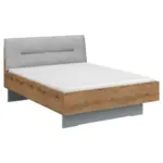 XXXLutz Lauterach - Ihr M&ouml;belhaus bei Bregenz Bett 140/200 cm in Grau, Eichefarben