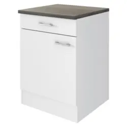 Küchenunterschrank 60/85/60 cm in Weiß