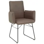 XXXLutz Lauterach - Ihr M&ouml;belhaus bei Bregenz Armlehnstuhl in Stahl Mikrofaser