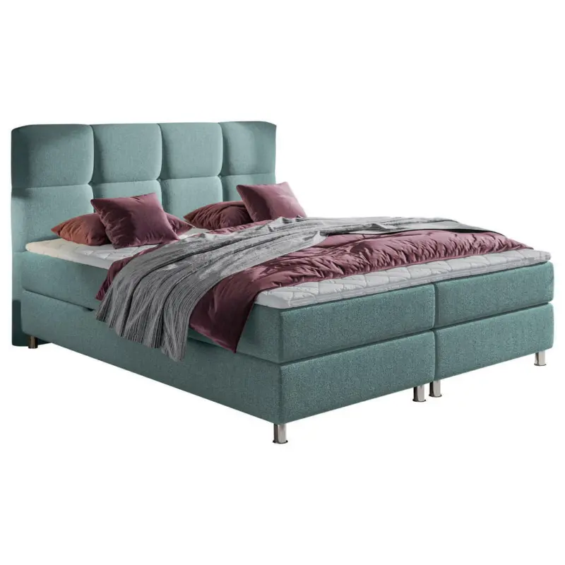 Boxbett 160/200 cm in Petrol