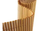 Hornbach Sichtschutzmatte Konsta PVC ovalförmig 3 x 1,8 m bambusoptik