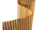 Hornbach Sichtschutzmatte Konsta PVC ovalförmig 3 x 0,9 m bambusoptik