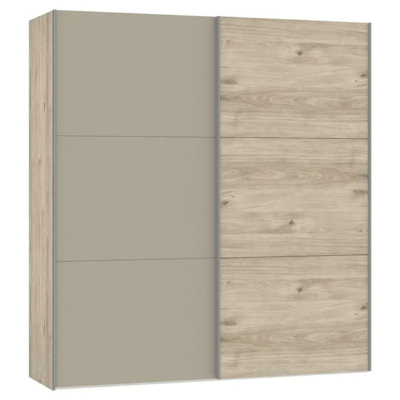 Schwebet&uuml;renschrank in Eichefarben, Hellbraun