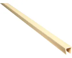 Abdeck-U-Profil Konsta Kunststoff 1,5 m bambusoptik