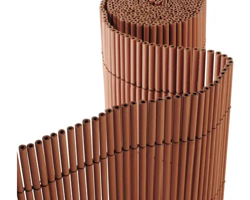 Sichtschutzmatte Konsta PVC Premium Hohlkammer 3 x 1,8 m braun