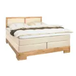 XXXLutz Lauterach - Ihr M&ouml;belhaus bei Bregenz Boxspringbett 200/200 cm in Eichefarben, Beige