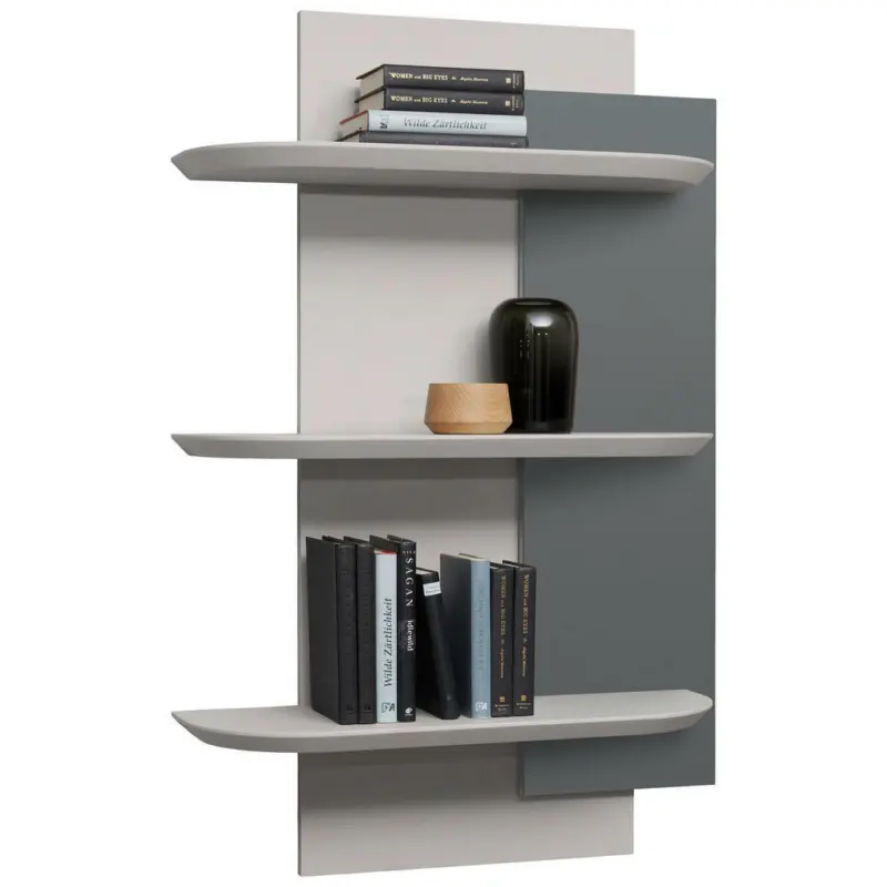 Hängeelement in Anthrazit, Beige