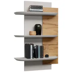 Hängeelement in Eichefarben, Beige