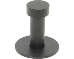 Mantelhaken 32 mm edelstahl schwarz matt