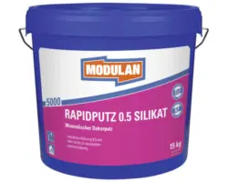 MODULAN 5000 Rapidputz 0.5 Silikat weiß 15 kg