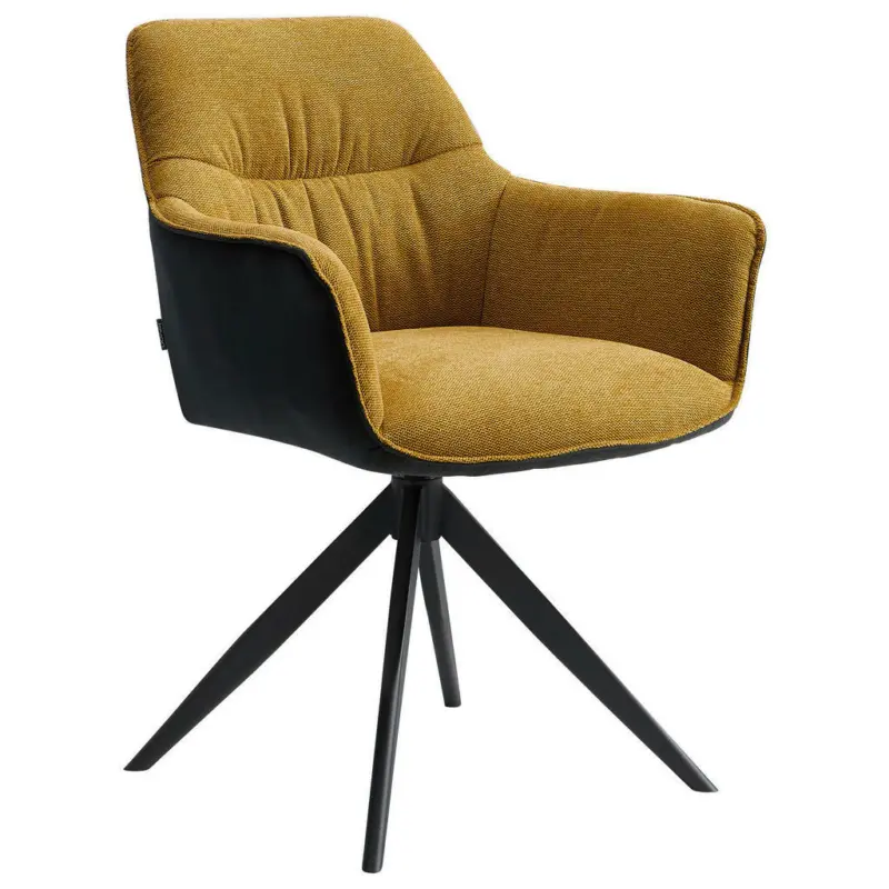 Armlehnstuhl in Eisen Webstoff