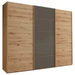 XXXLutz Lauterach - Ihr Möbelhaus bei Bregenz Schwebetürenschrank in Dunkelbraun, Eiche Bianco