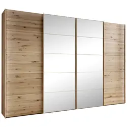 Schwebet&uuml;renschrank in Buchefarben