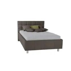 Polsterbett 140/200 cm in Schlammfarben