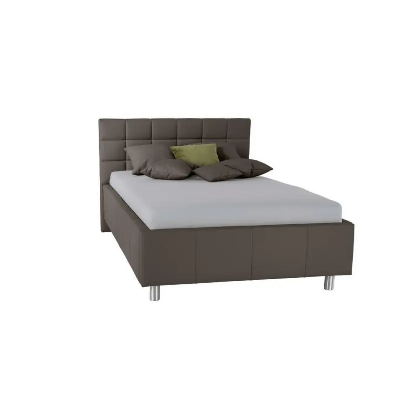 Polsterbett 140/200 cm in Schlammfarben