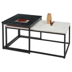 Couchtischset in Stein 50/100/46/35/57/50 cm