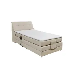 Boxspringbett 120/200 cm in Creme