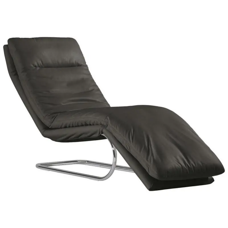 Liege in Echtleder Graphitfarben