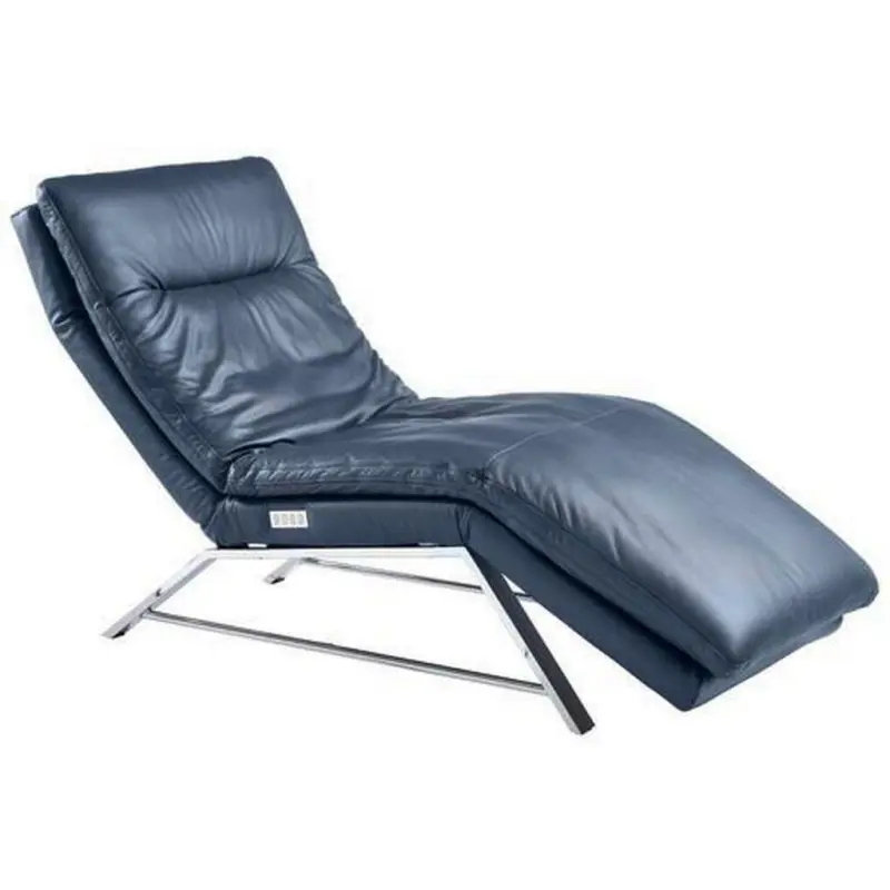 Liege in Echtleder Blau
