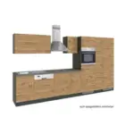 XXXLutz Lauterach - Ihr M&ouml;belhaus bei Bregenz K&uuml;chenblock 360 cm in Eichefarben