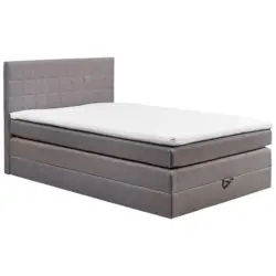 Boxspringbett 120/200 cm in Grau