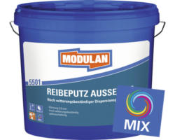 MODULAN 5501 Reibeputz Außen 2,5 mm weiß 15 kg