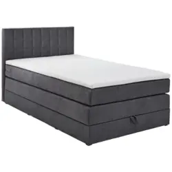 Boxspringbett 120/200 cm in Anthrazit