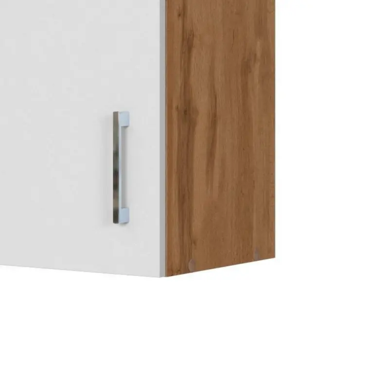 Küchenoberschrank 50/57/34 cm in Eichefarben