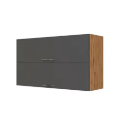 Küchenoberschrank 100/57/34 cm in Eichefarben