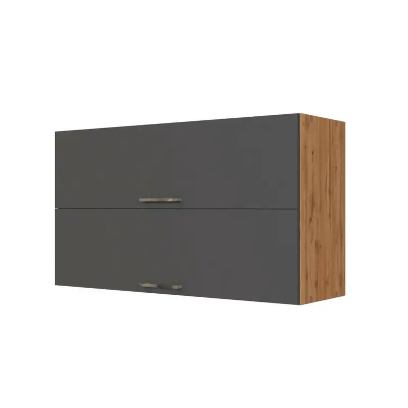 Küchenoberschrank 100/57/34 cm in Eichefarben