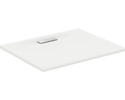 Extraflache Rechteck-Duschwanne Ideal Standard Ultra Flat New 100x80x2,5 cm seidenweiß matt